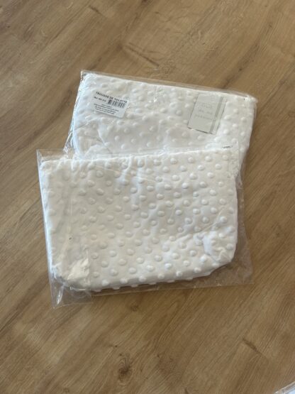 Trousse de toilette pour enfants minky blanc